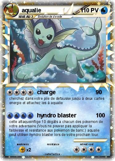 Pokemon aqualie