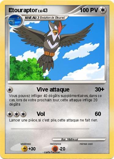 Pokemon Etouraptor