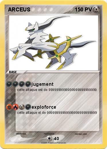 Pokemon ARCEUS