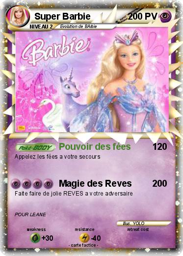 Pokemon Super Barbie