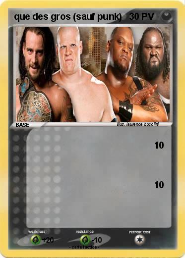 Pokemon que des gros (sauf punk)