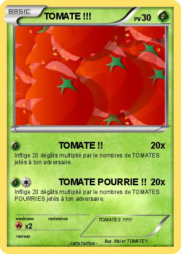 Pokemon TOMATE !!!
