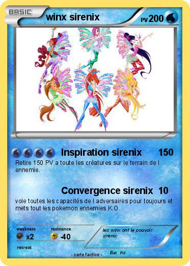 Pokemon winx sirenix