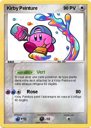 Pokemon Kirby Peinture