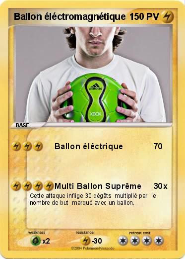 Pokemon Ballon éléctromagnétique