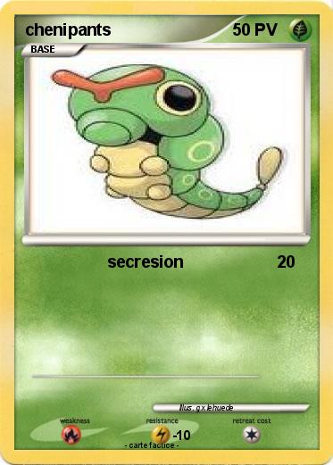 Pokemon chenipants