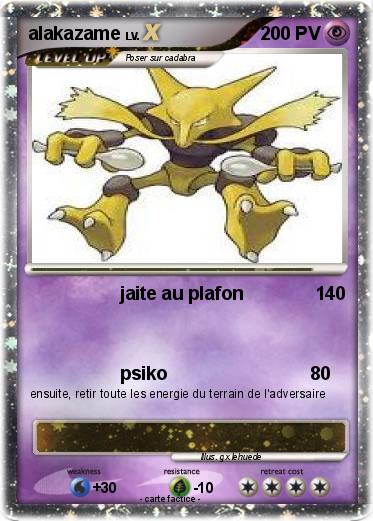 Pokemon alakazame