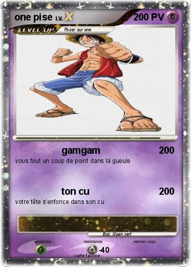 Pokemon one pise