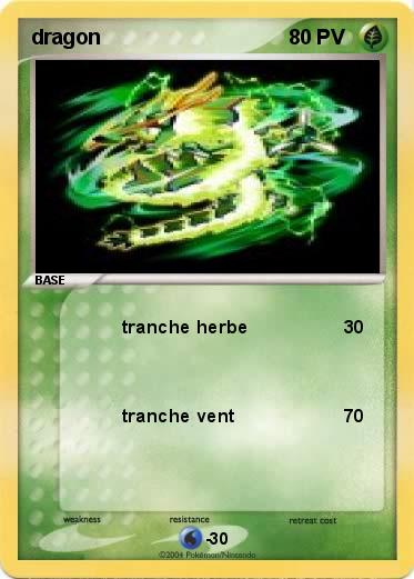 Pokemon dragon