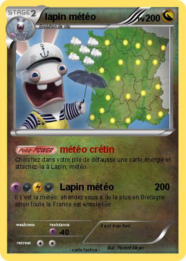 Pokemon lapin météo