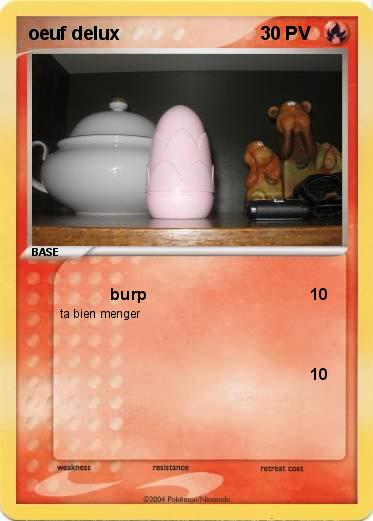 Pokemon oeuf delux