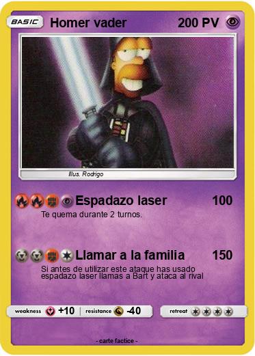 Pokemon Homer vader