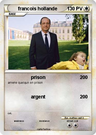 Pokemon francois hollande