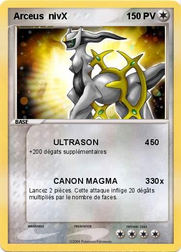 Pokemon Arceus  nivX                    