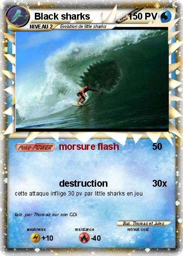 Pokemon Black sharks