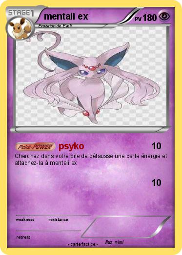 Pokemon mentali ex