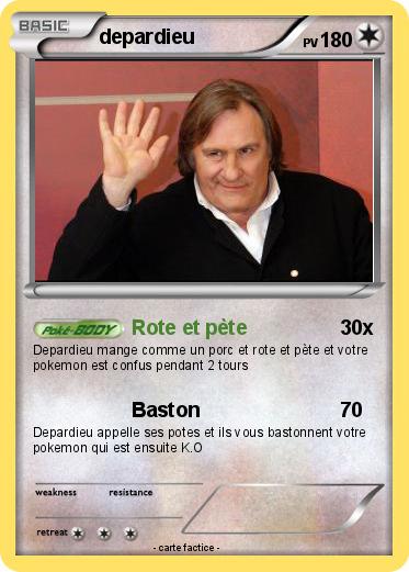 Pokemon depardieu