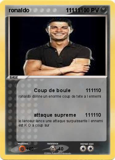 Pokemon ronaldo                       11111