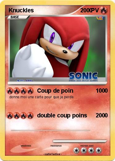 Pokemon Knuckles                                   0