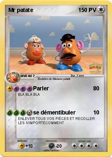 Pokemon Mr patate