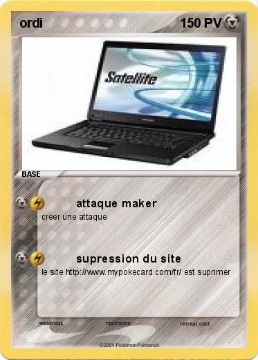 Pokemon ordi