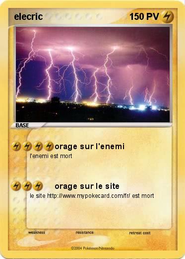 Pokemon elecric