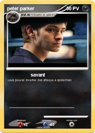 Pokemon peter parker