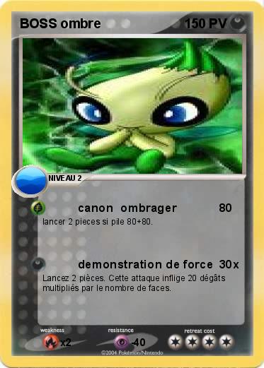 Pokemon BOSS ombre