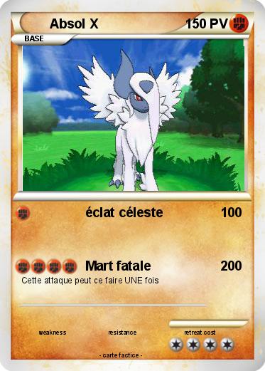 Pokemon Absol X
