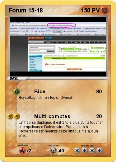 Pokemon Forum 15-18
