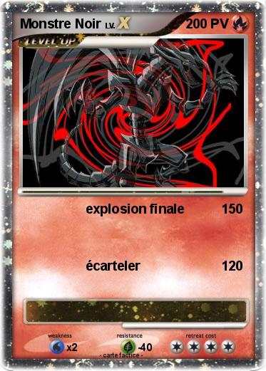 Pokemon Monstre Noir