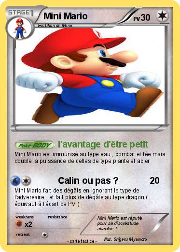 Pokemon Mini Mario