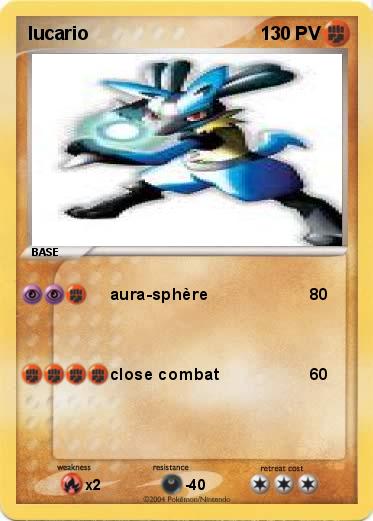Pokemon lucario