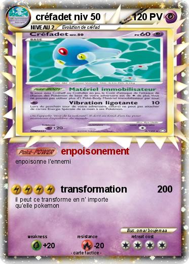 Pokemon créfadet niv 50
