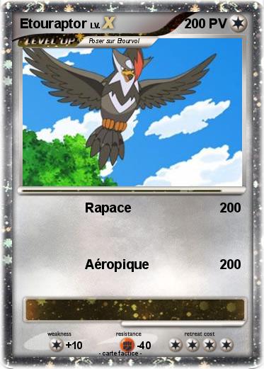 Pokemon Etouraptor