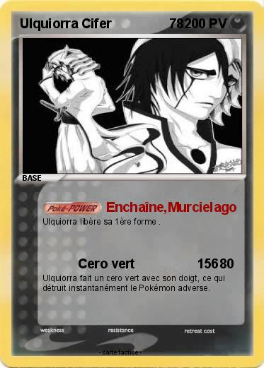 Pokemon Ulquiorra Cifer                78