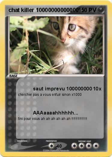 Pokemon chat killer 10000000000000