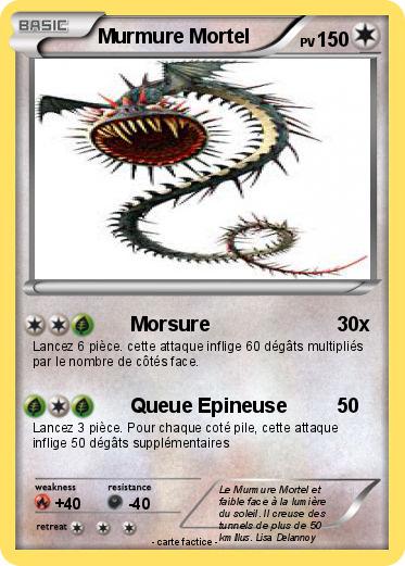 Pokemon Murmure Mortel