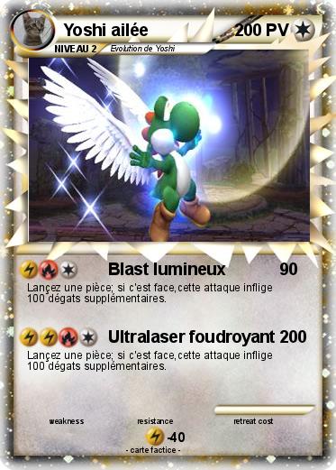 Pokemon Yoshi ailée