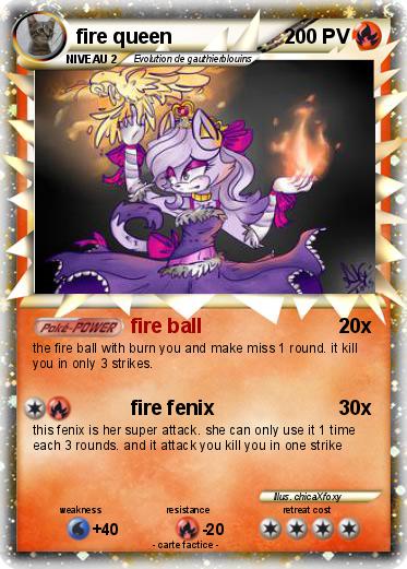 Pokemon fire queen
