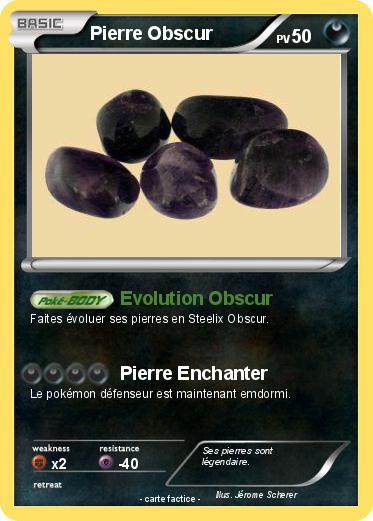 Pokemon Pierre Obscur