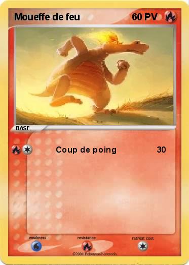 Pokemon Moueffe de feu 