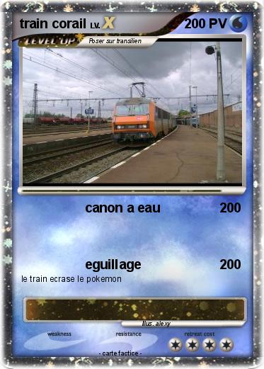 Pokemon train corail