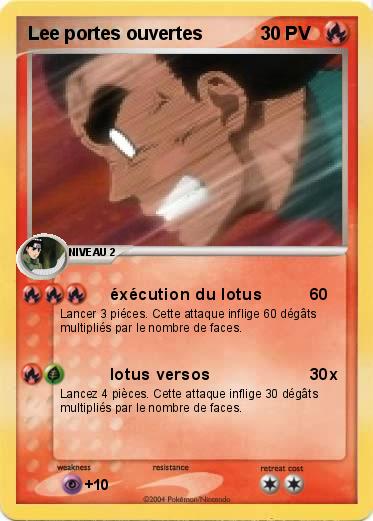 Pokemon Lee portes ouvertes