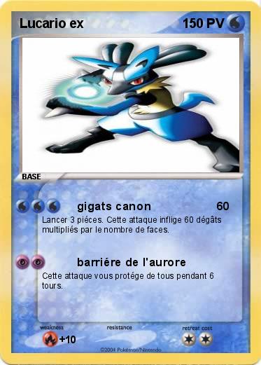 Pokemon Lucario ex