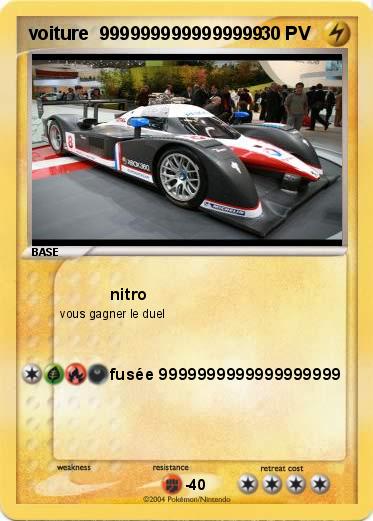 Pokemon voiture  9999999999999999