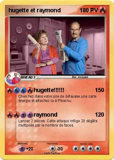 Pokemon hugette et raymond