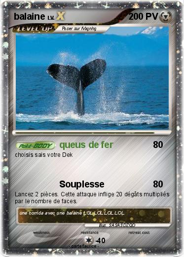 Pokemon balaine