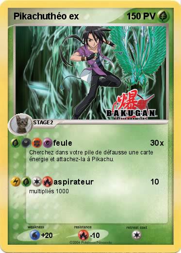 Pokemon Pikachuthéo ex