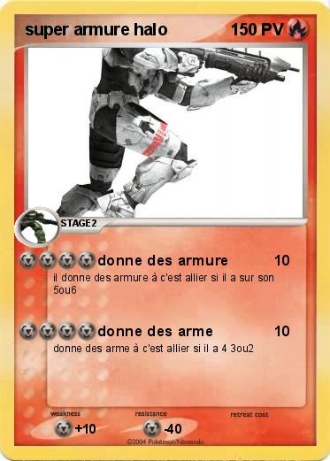 Pokemon super armure halo